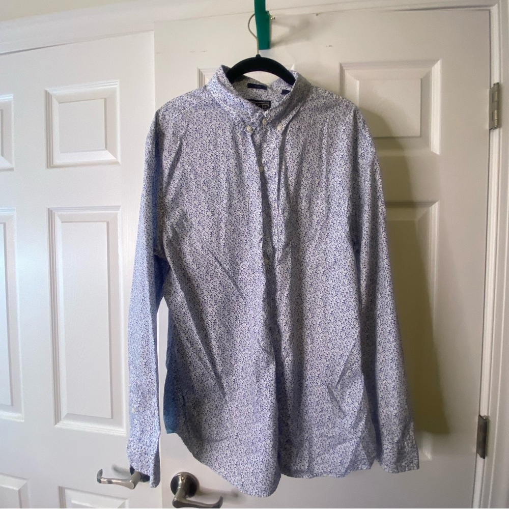 Hawker Rye | Blue and White | Size XLarge Slim Fit